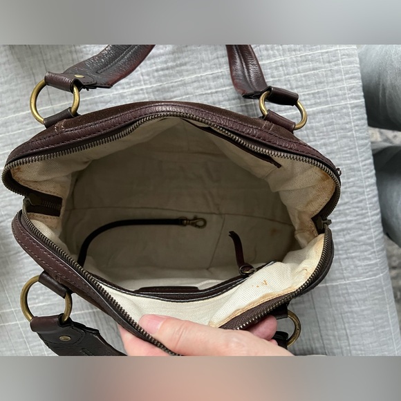 Michael by Michael Kors - Suede and leather handbag - Picture 10 of 14